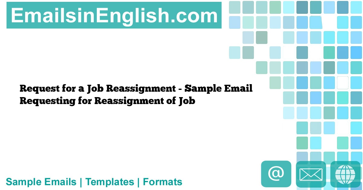 job reassignment meaning